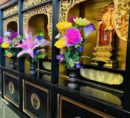 ご遺骨の安置・供養