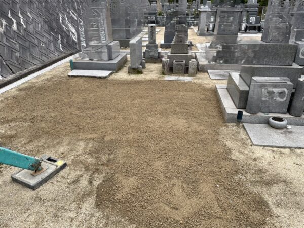 倉敷市水島にありましたお墓を墓じまい（改葬）しました。