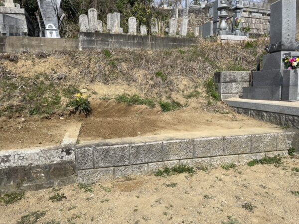 岡山市東区瀬戸町の墓じまい（改葬）しました